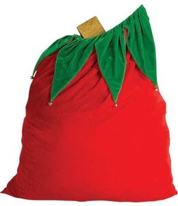 Rubies Costumes Velvet Santa Bag With Bells
