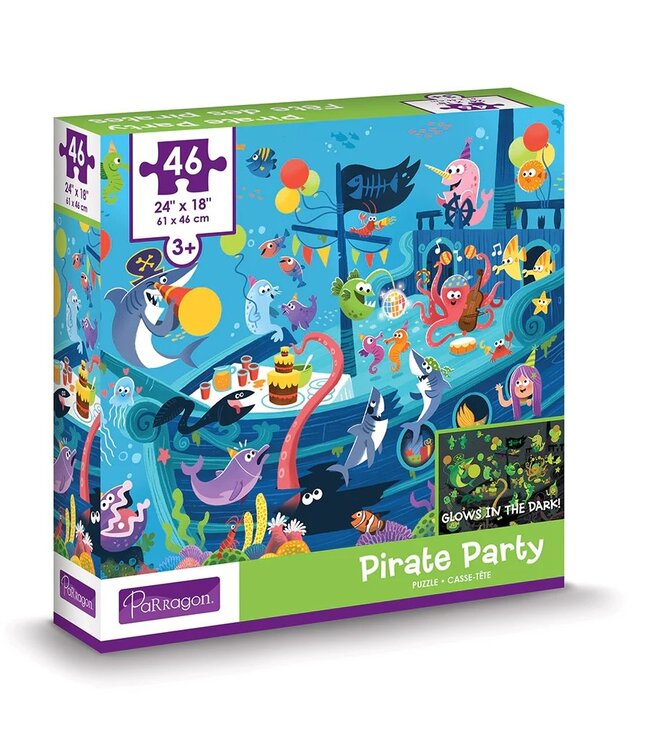 Parragon Pirate Party - Glow in the Dark