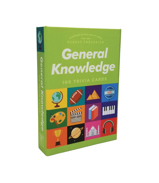 Parragon General Knowledge - 100pc Trivia Quiz Decks
