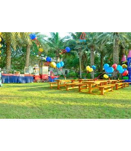 FP Party Supplies Table & Benches/Set Rental