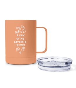 Orange Circle Studio Coffee Mug with Handle-My Favorite Things