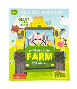 Cottage Door Press John Deere Farm - 500 Stickers & Puzzle