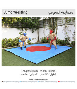 FP Party Supplies Sumo Wrestling Rental
