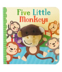 Cottage Door Press Five Little Monkeys Puppet Book