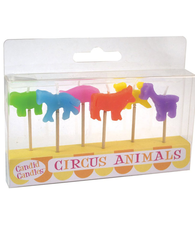 Party Partners Candle - Circus Animals