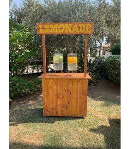 FP Party Supplies Lemonade Stand with Flavored Water Rental