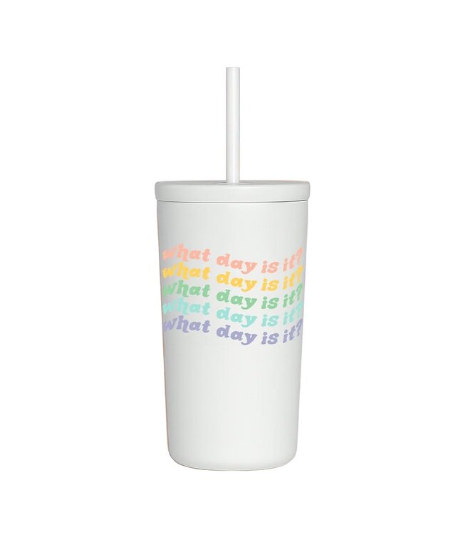 Talking Out Of Turn Cold Cup - What Day Is It?