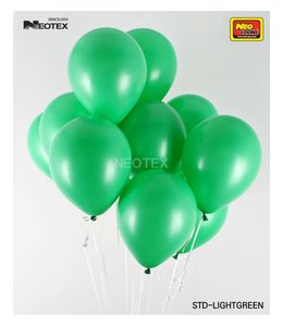 Neotex 12 Inch Neotex Latex Balloons 100 ct-Light Green