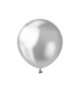 Godan 5 Inch Neotex Latex Balloons 50 ct-Chrome Silver