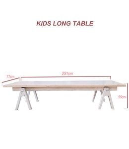 Kids Long Table Rental (250X77)cm