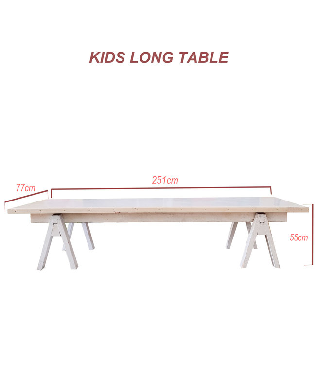 Kids Long Table