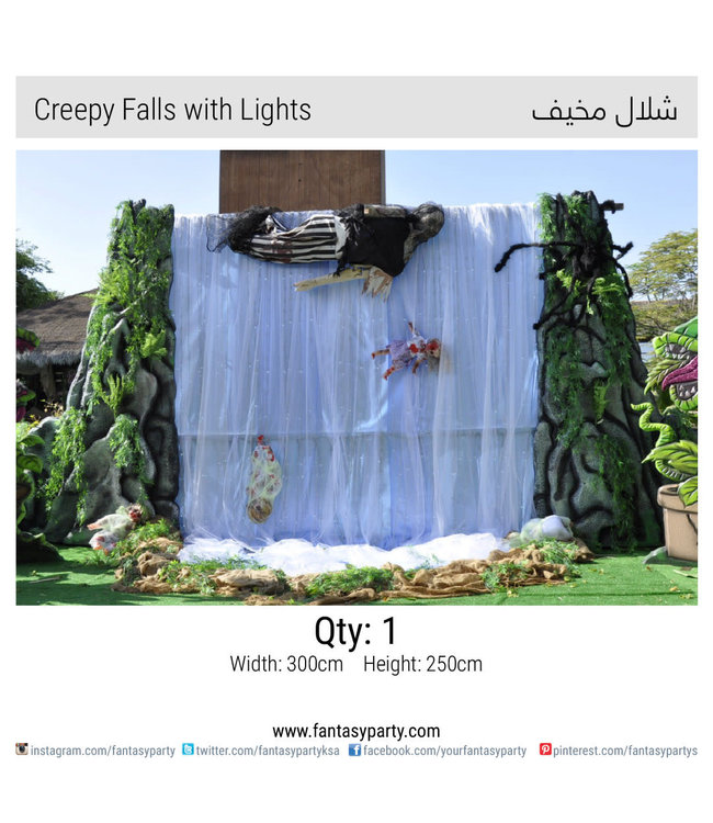 Background Panel Rental-Creepy Falls