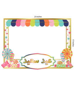 Eid photobooth frame set