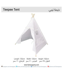 FP Party Supplies Teepee Tent Rental