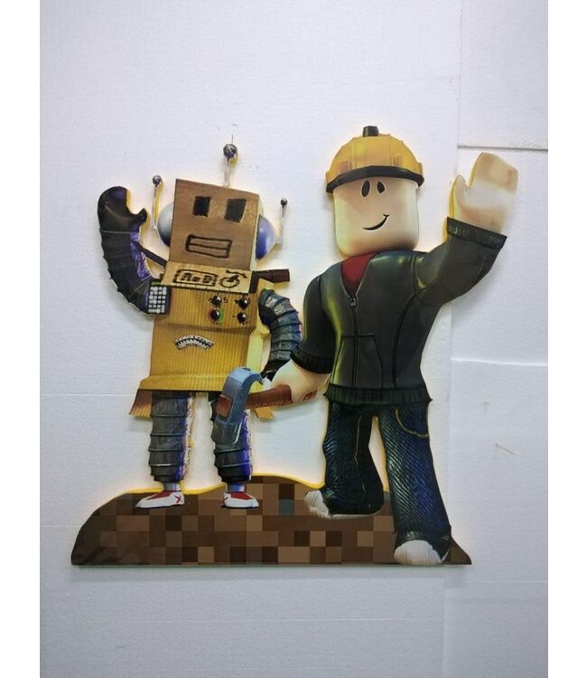 FP Party Supplies Character Cutout With Base Rental-Roblox Video Gam (110x120) cm