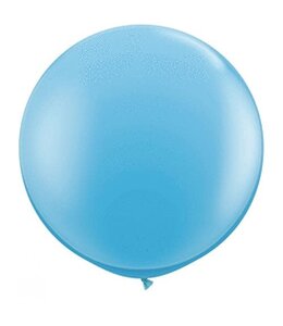 3 ft (36 Inch) Qualatex Round Latex Balloon 1/pk-Pale Blue
