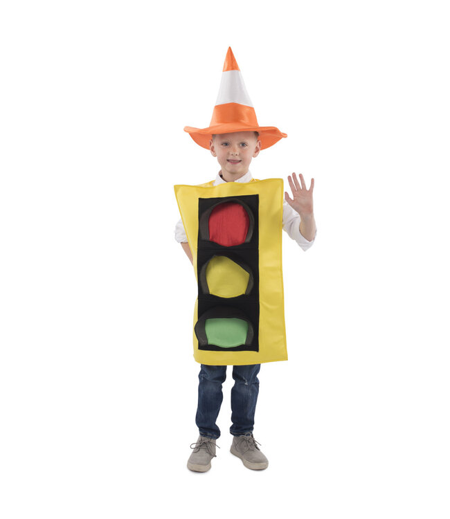 Dress Up America Traffic Light Costume-S/Child 4-6y