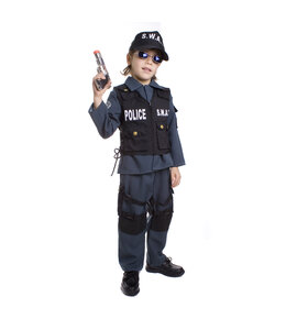Dress Up America Deluxe S.W.A.T. Police Officer Dress-Up