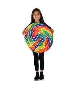 Dress Up America Lollipop Costume -OS/Child