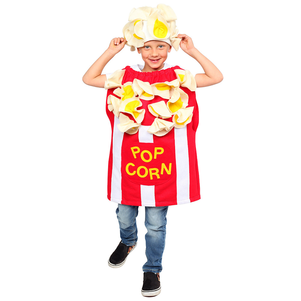 Popcorn Costume for Kids Fantasy Party