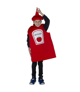 Dress Up America Ketchup Bottle Kids Costume