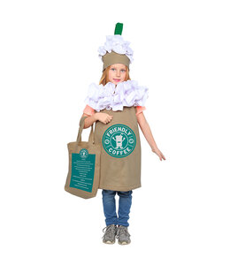 Dress Up America Frappuccino Costume For Kids