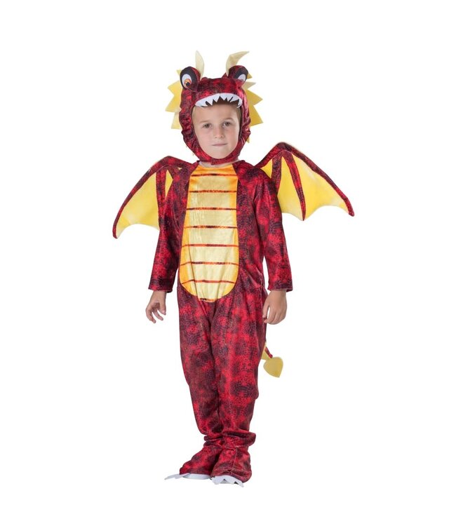 Dress Up America Red Dragon Kids Costume