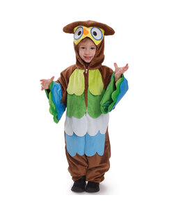 Dress Up America Hoo Hoo Owl Costume S/Child-4-6 y