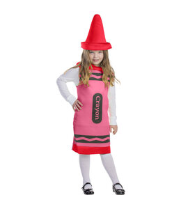 Dress Up America Red Crayon Costume For Kids