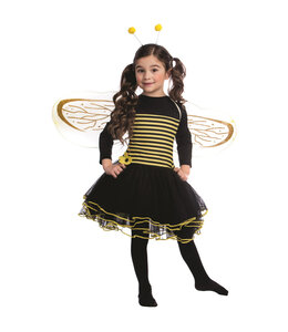 Dress Up America Bumble Bee Girls Costume