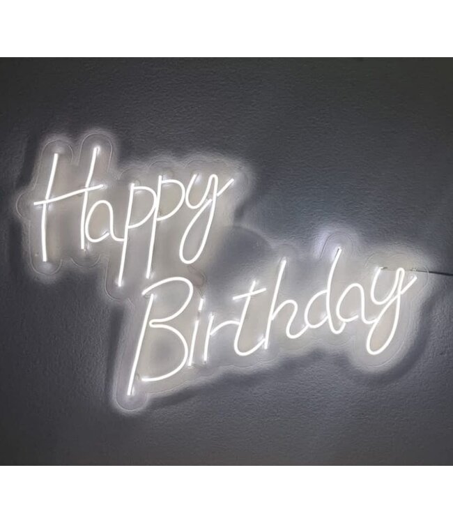 Light Up Neon Sign Rental-Happy Birthday