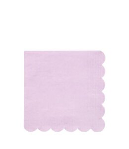 Meri Meri Large Napkins (6.5x6.5) Inches 20/pk-Lilac