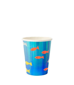 Meri Meri Under The Sea Party Cups (3.125 x 3.5 x 3.125) 8/pk