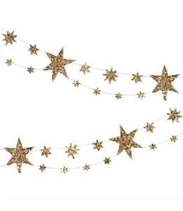 Meri Meri Eco Glitter Stars Garland