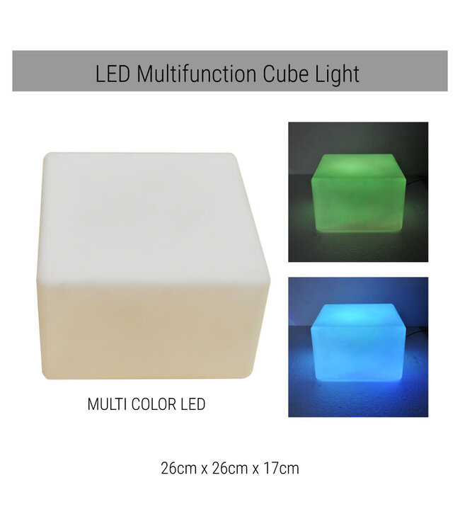 FP Party Supplies Light  Up Cube-Rental
