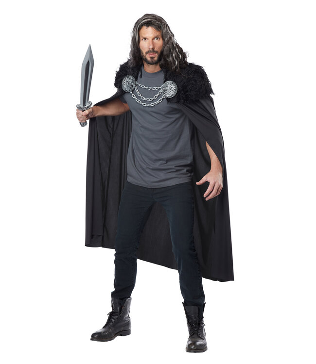 California Costumes Wolf Clan Warrior Adult Cape
