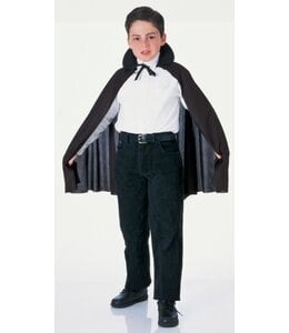 Rubies Costumes Kids Black Cape With Collar