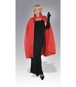 Rubies Costumes Adult 45 Inch Red Satin Cape