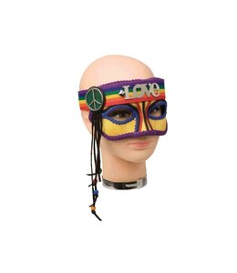 Forum Novelties Eye Mask-Hippie Rainbow