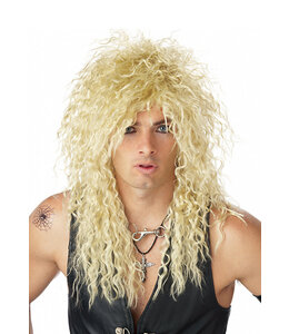California Costumes Wig-Headbanger-Blonde