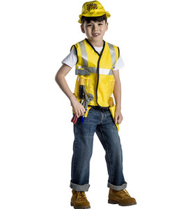 Dress Up America Construction Worker S/Child