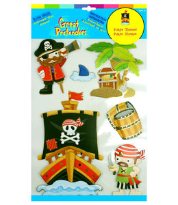 Creative Education Of Canada Stickers-Pirate 3D Wall