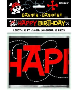 Unique Banner - Pirate Fun - Birthday (12ft)