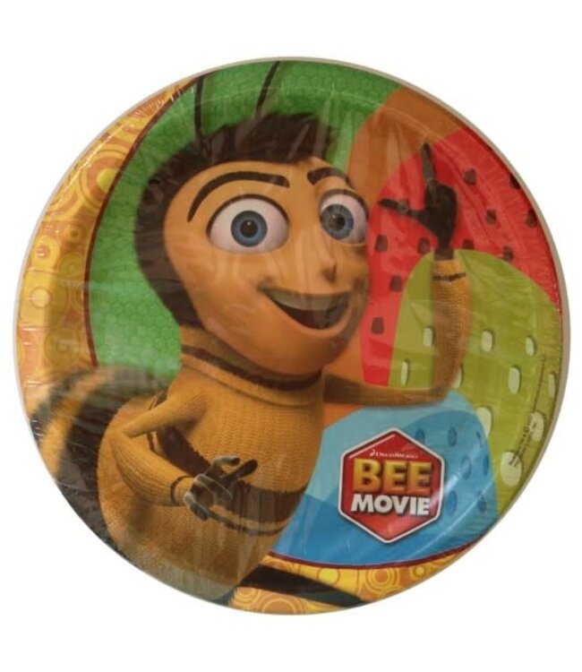 Party Express Bee Movie-Dinner Plates
