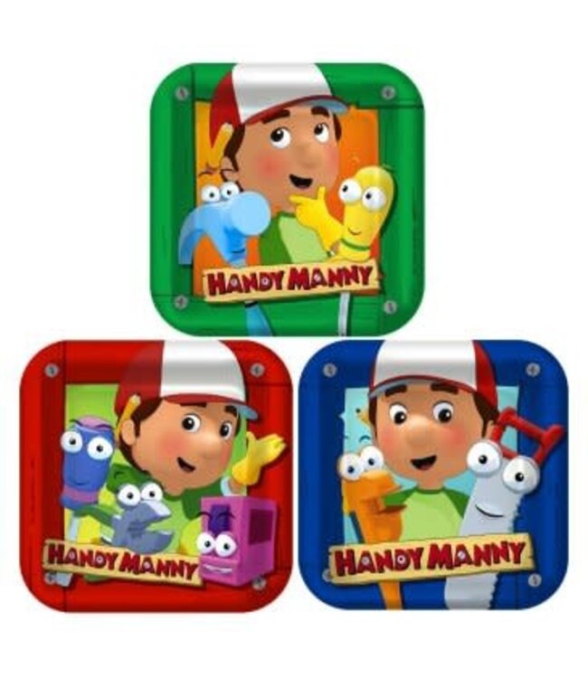 Party Express Handy Manny-Dessert Plates