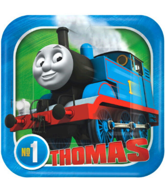 Amscan Inc. Thomas all aboard-7 Inch Plates 8/pk
