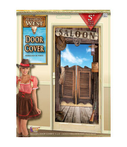Forum Novelties Way Out West - Door Cover 5Ft Tall 2Pc