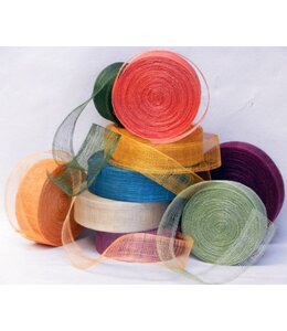 Loose ends Abaca Ribbons (2Inch X 9ft) Package