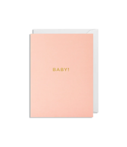 Lagom Greeting Card (90 X 120)mm - Baby Girl!