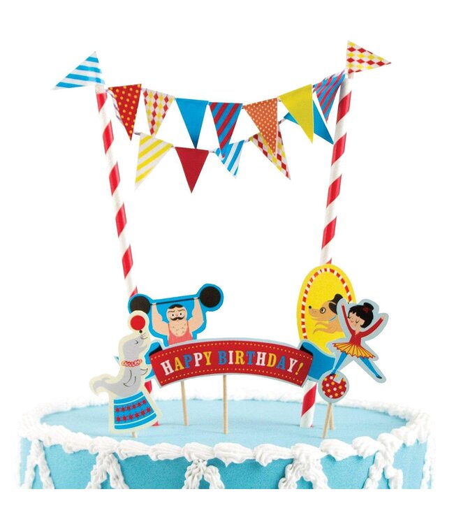 Party Partners Cake Deco Kit - Big Top Circus
